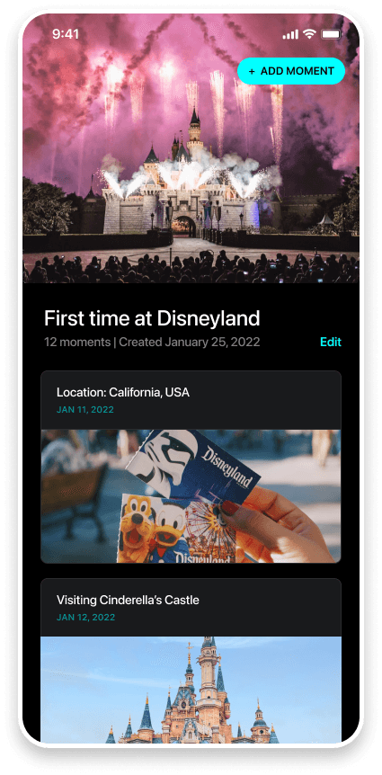 Image of a phone showing the KnowMe app