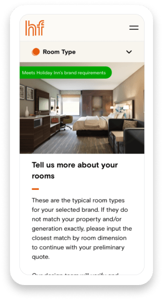 Hotel Furniture screenshot: Tell us more about your rooms